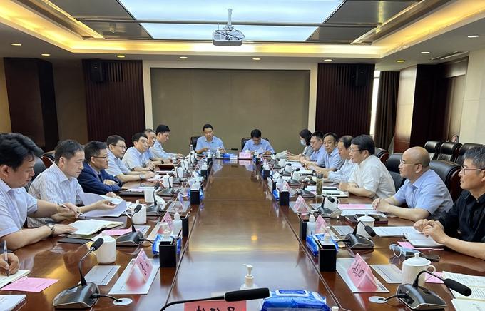 陈翔董事长拜访滁州市政府并调研集团在滁项目